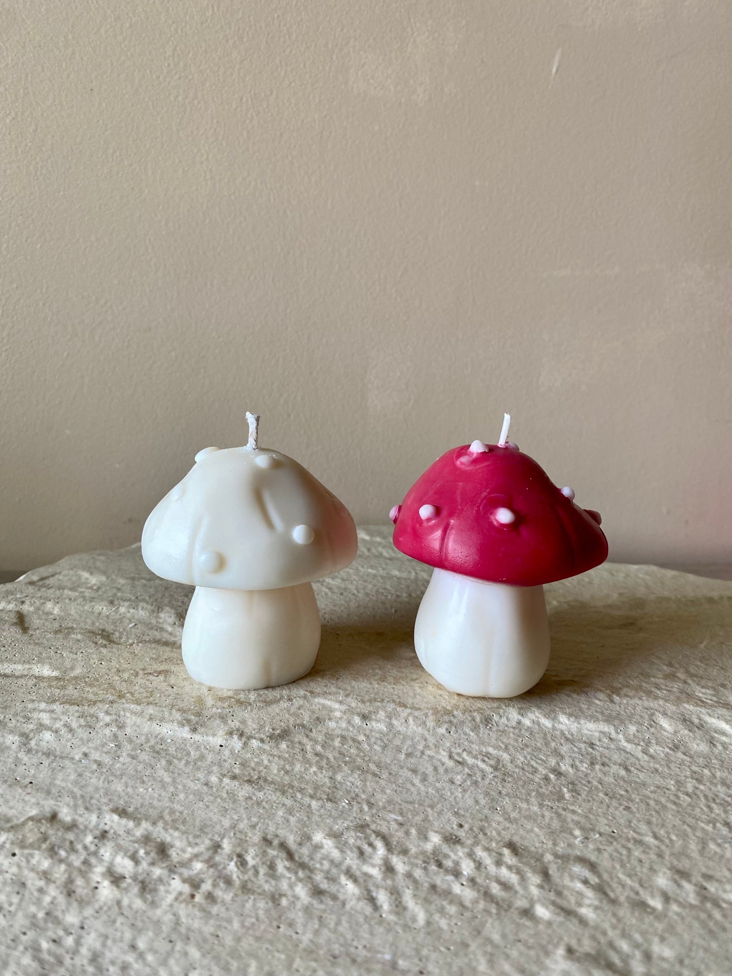 Bougie automne champignon