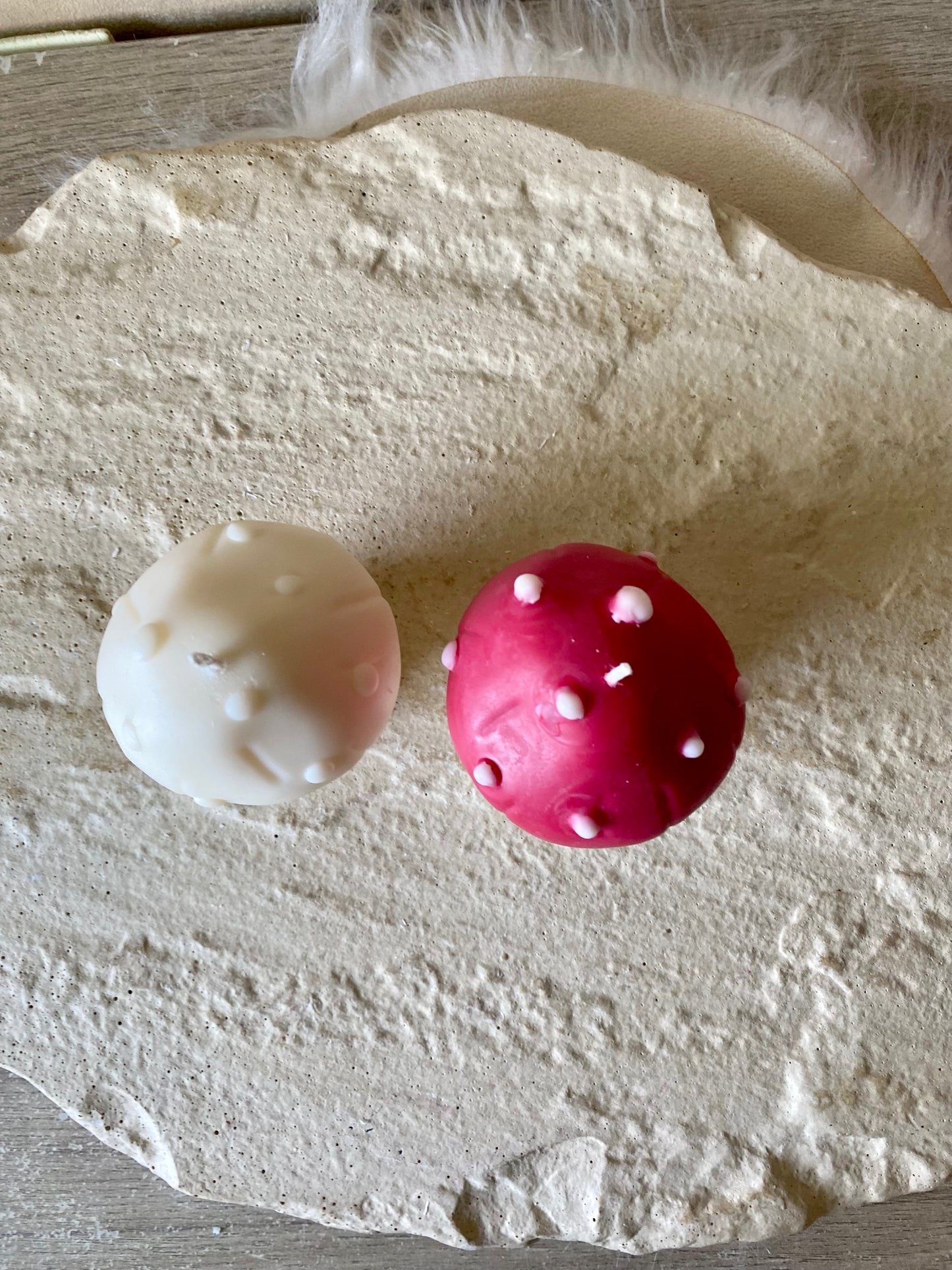 Bougie automne champignon