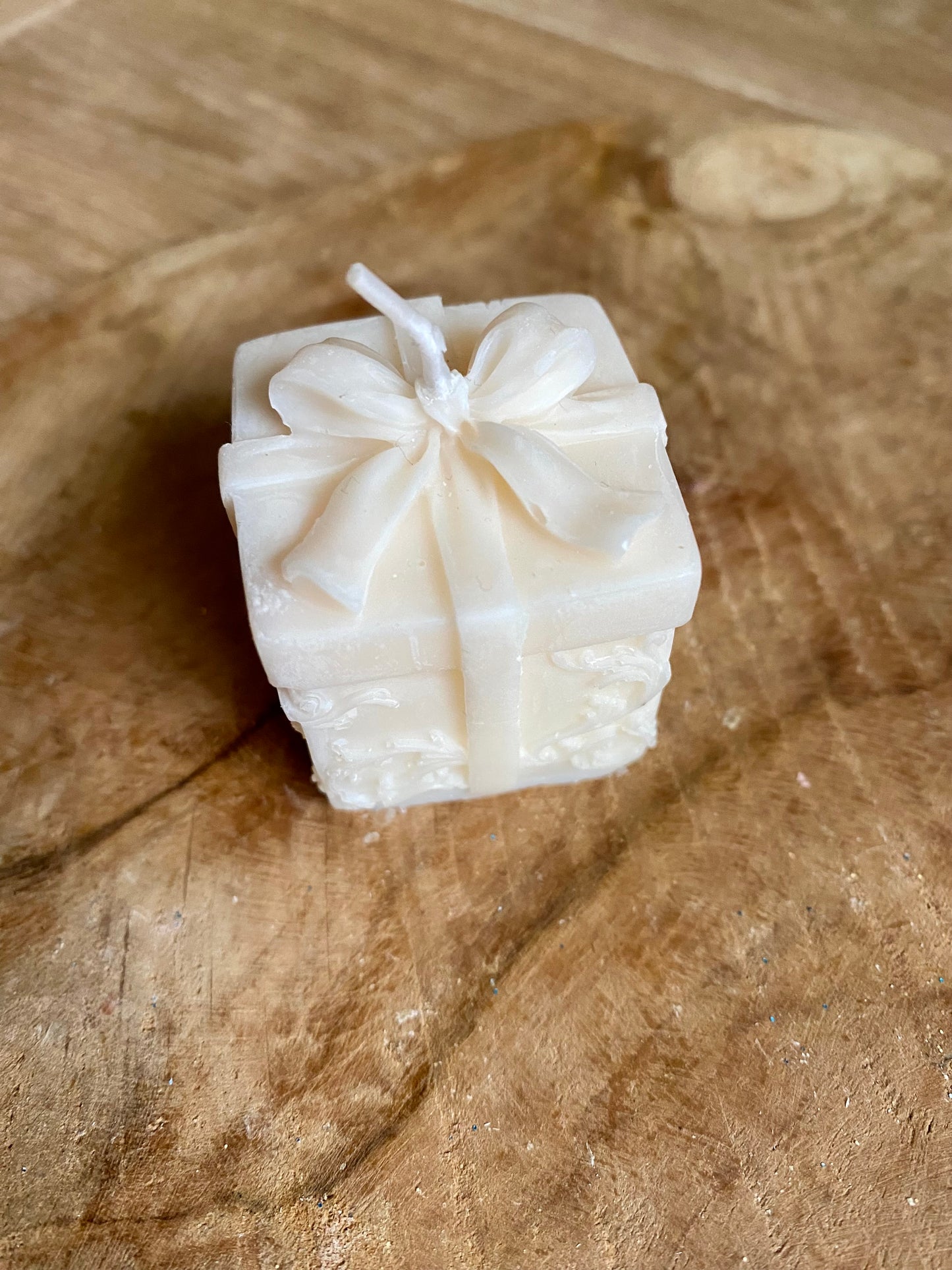 Bougie petit cadeaux de Noël