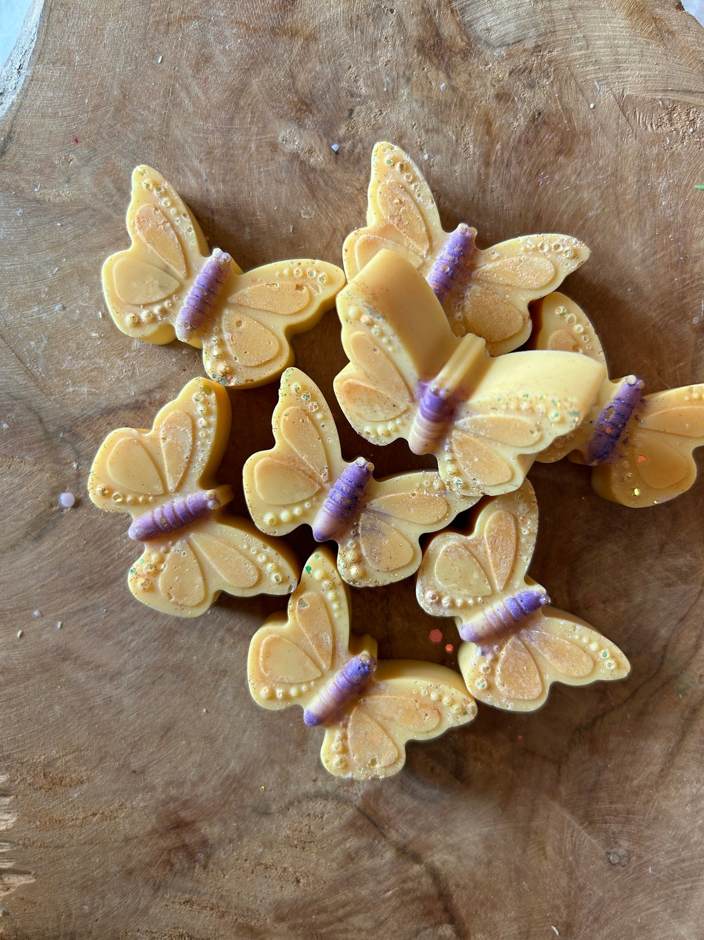 Fondant papillon Monoi vanillé