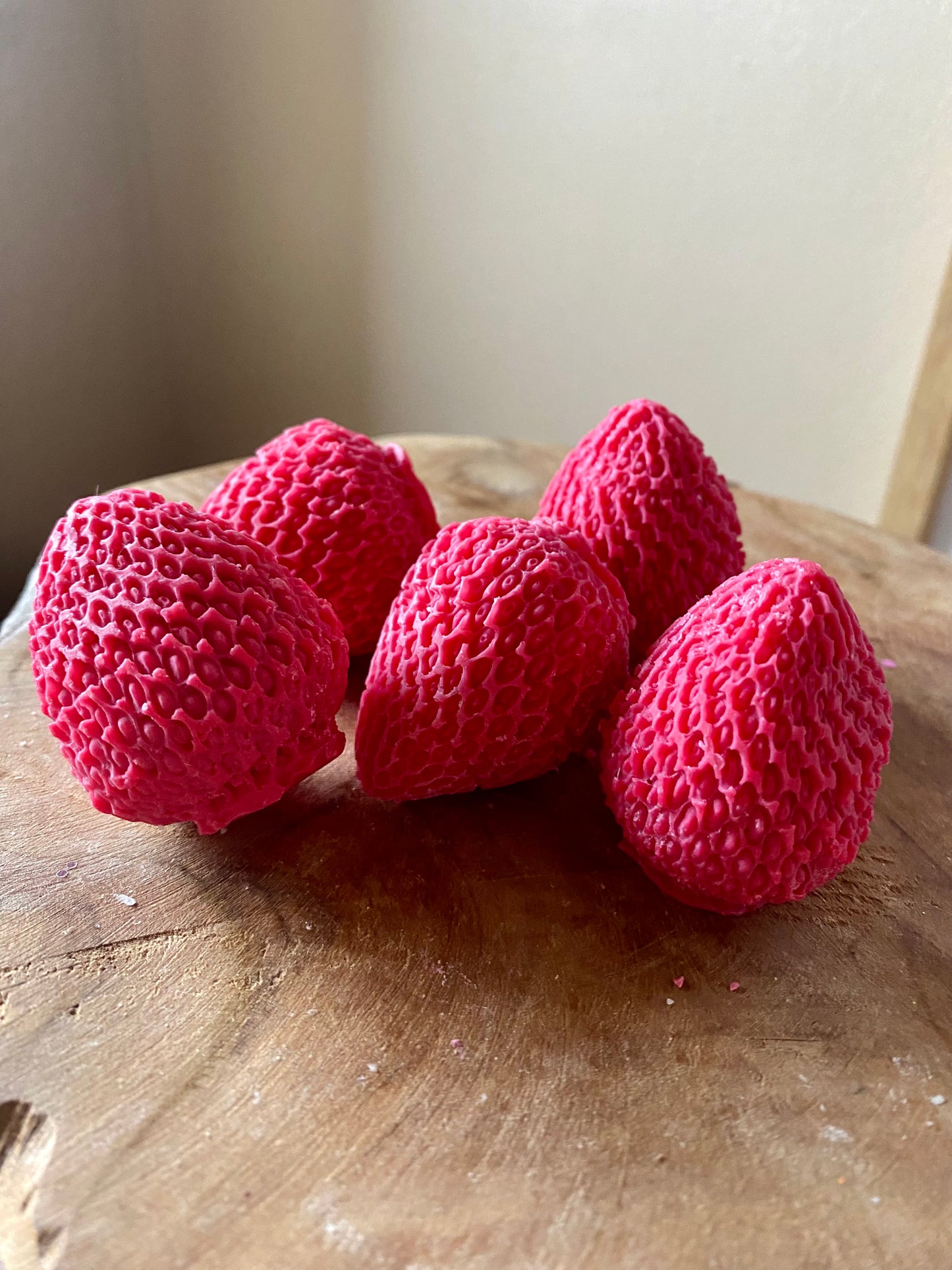 Fondant fraise rouge