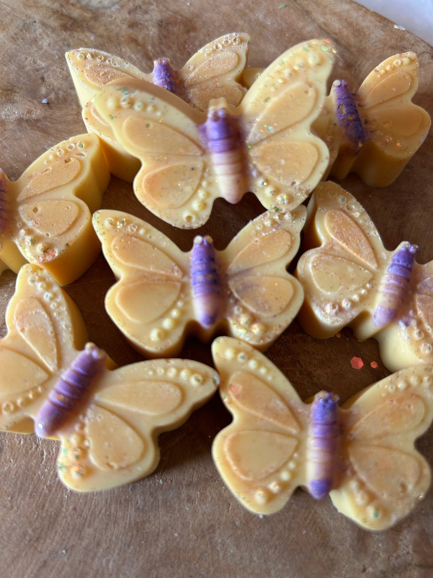 Fondant papillon Monoi vanillé